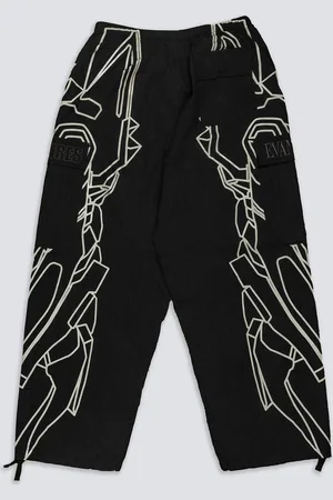 Pleasures EVA-1 Cargo Pants Black