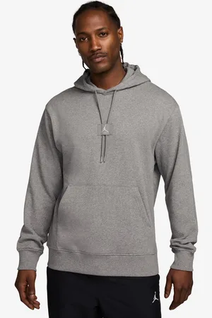 Jordan Flight Fleece Pullover Hoodie Carbon Heather