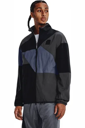 Under Armour Curry FZ Woven Jacket Black