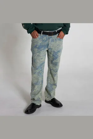 Pleasures Dizzy 5 Pocket Denim Yellow