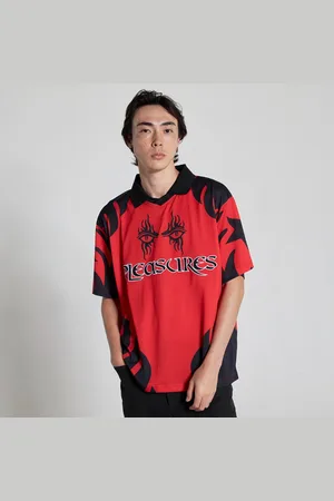 Pleasures Afterlife Soccer Jersey Red