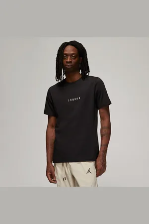 Jordan Air Embroidered Tee Black