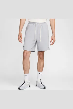 Nike Dri-FIT Standard Issue Fleece 8" Basketball Shorts Wolf Grey