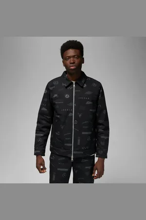 Jordan Flight Heritage Printed Jacket Black