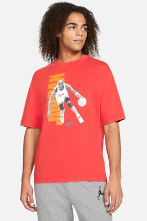 Nike M J Vintage Washed Crossover Tee