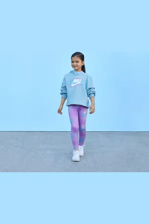 Nike Girls AOP Dri-FIT Leggings Rush Fuchsia