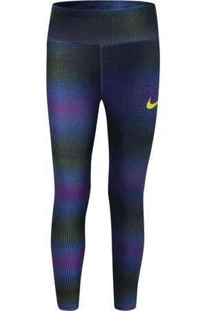 Nike Girls AOP Dri-FIT Leggings Black