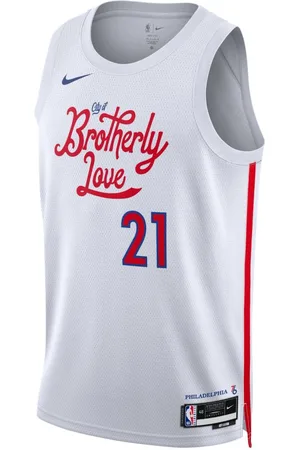 Nike NBA Dri-FIT Joel Embiid Philadelphia 76ers City Edition 2022 Swingman Jersey