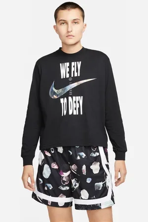 Nike Dri-FIT Swoosh Fly Wmns Boxy Long-Sleeve Tee