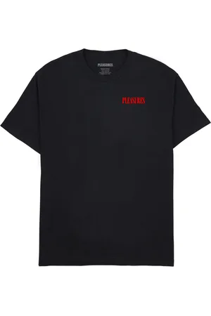 Pleasures Vertical Tee Black