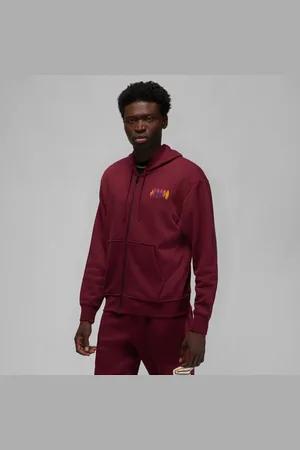 Jordan Flight MVP Full-Zip Cherrywood Red