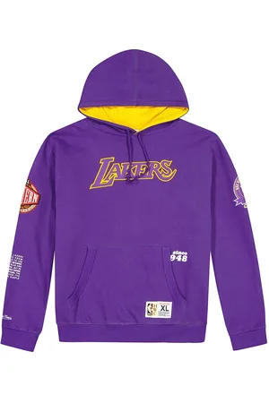 Mitchell & Ness NBA LA Lakers Team Origins Fleece Purple