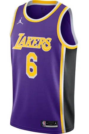Jordan Lebron James La Lakers Statement Edition 2020 Swingman Jersey