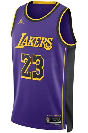 Jordan Dri-FIT Los Angeles Lakers LeBron James Statement Edition Swingman Jersey Field Purple