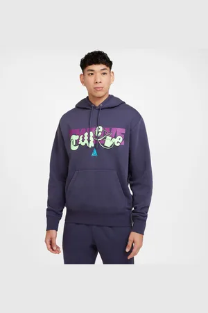 Nike Ja Club Fleece Basketball Hoodie Dark Raisin