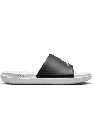 Jordan Air Jumpman Slides "White Black"