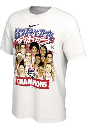 Nike USA Caricature Wmns Tee White
