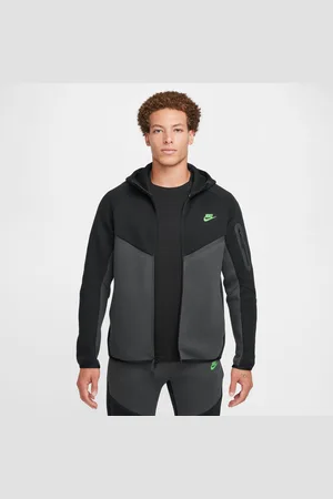 Nike Tech Full-Zip Windrunner Hoodie Black Anthracite