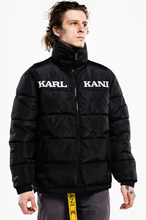 Karl Kani Retro Essential Puffer Jacket Black