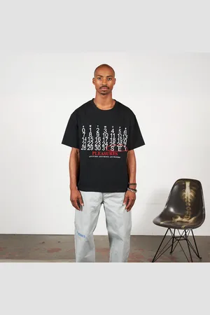 Pleasures Calendar Heavyweight Tee Black