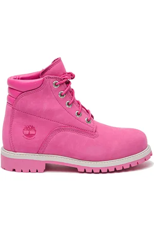 Timberland 6 In Premium WP Boot Junior Pink Nubuck