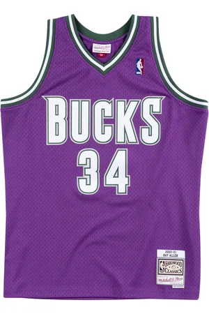 Mitchell & Ness NBA Milwaukee Bucks Ray Allen Swingman Jersey