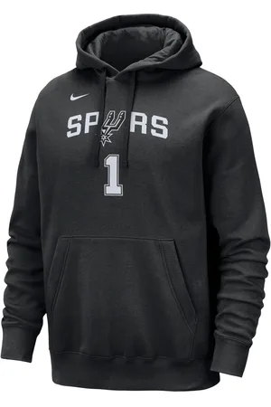 Nike NBA San Antonio Spurs Club Pullover Hoodie Black