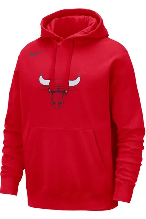 Nike NBA Chicago Bulls Club Pullover Hoodie University Red