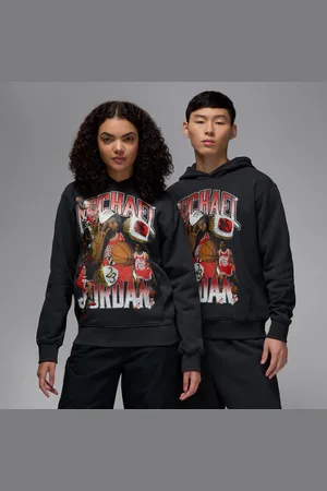 Jordan Flight Fleece Graphic Pullover Hoodie Off Noir
