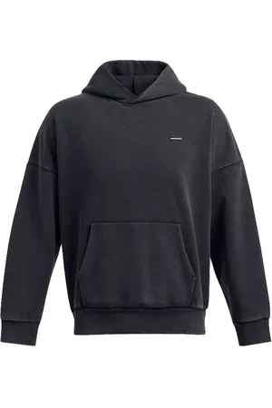 Under Armour M Icon Heavyweight Fleece Wash Oversized Hoodie