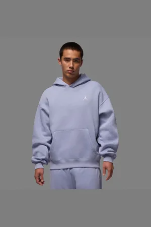 Jordan Brooklyn Fleece Oversized Pullover Hoodie Indigo Haze