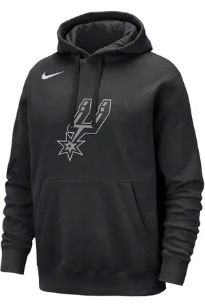 Nike San Antonio Spurs Club Pullover Hoodie Black
