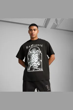 PUMA X LaMelo Ball Lafrance Written in Chrome Logo Tee Black