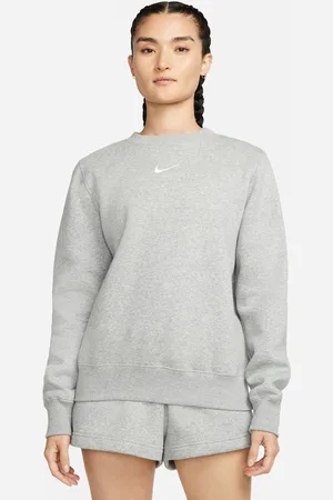 Nike Sportswear Phoenix Fleece Wmns Crew-Neck Sweatshirt Heather Grey