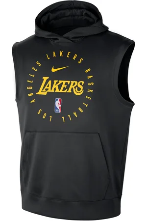 Nike Dri-FIT NBA Los Angeles Lakers Spotlight Sleeveless Hoodie Black