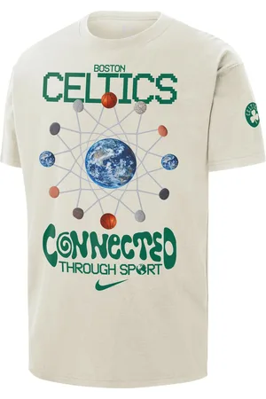 Nike NBA Max90 Boston Celtics Courtside Tee Pure