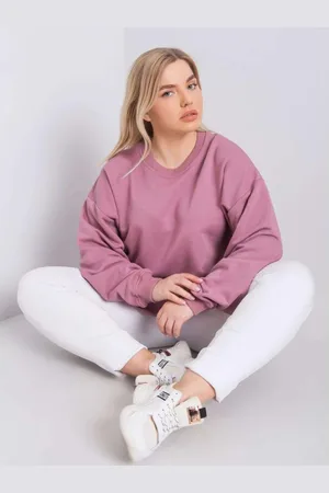BASIC FEEL GOOD Dámská mikina plus size MISCHA