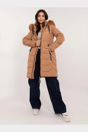 Factory Price Velbloudí dlouhá zimní bunda s kapucí