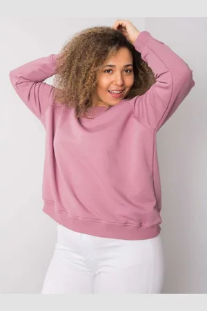 BASIC FEEL GOOD Dámská mikina plus size bavlněná DONNA
