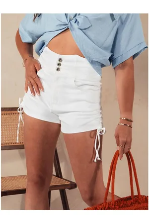 D-Street Dámské šortky STYLE SHORTS bílé
