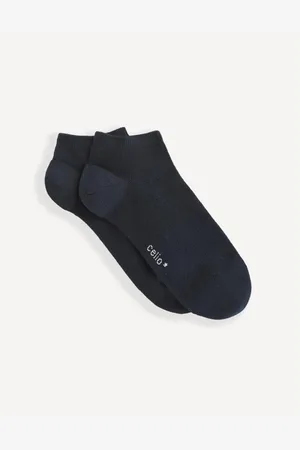 Celio Nízké ponožky Minfunky z bavlny Supima® Tmavě m