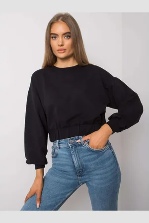 BASIC FEEL GOOD Dámská mikina bavlněná ELAIN černá