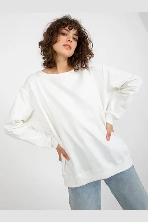 Vikki Vi Dámská mikina oversize bez kapuce LEXIE v barvě