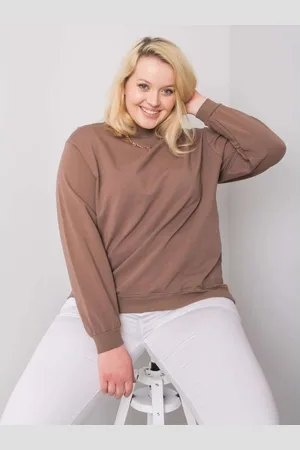 BASIC FEEL GOOD Dámská mikina s kapucí plus size HARMONY