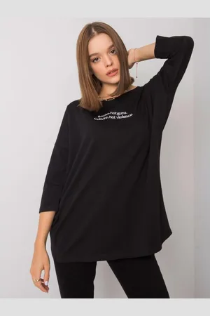 Ex moda Dámská halenka s nápisem MEREL černá