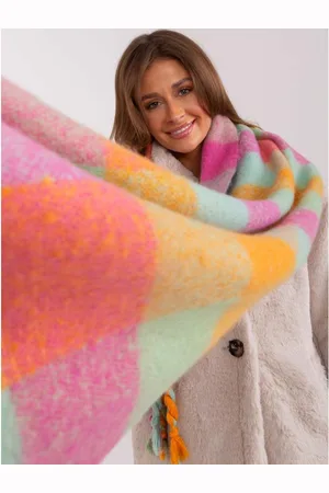 Wool Fashion Italia Dámská šála KEL a mátová