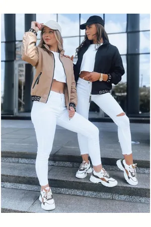 D-Street Dámská prošívaná bunda bomber černá HERA