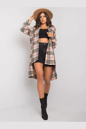 Ex moda Dámská košile BONNIE béžovo-černá