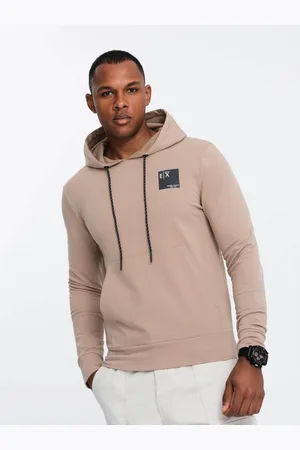 Ombre Clothing Pánská klokaní mikina s logem