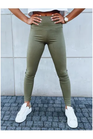 D-Street Dámské legíny LOOK ME zelené